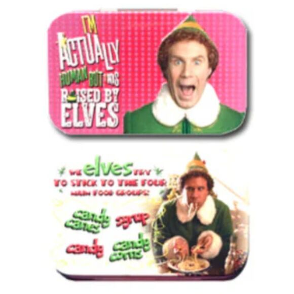 Boston America Buddy the Elf - Pass the Syrup Maple Two  1.5 oz. Candy Tins - Picture 1 of 3